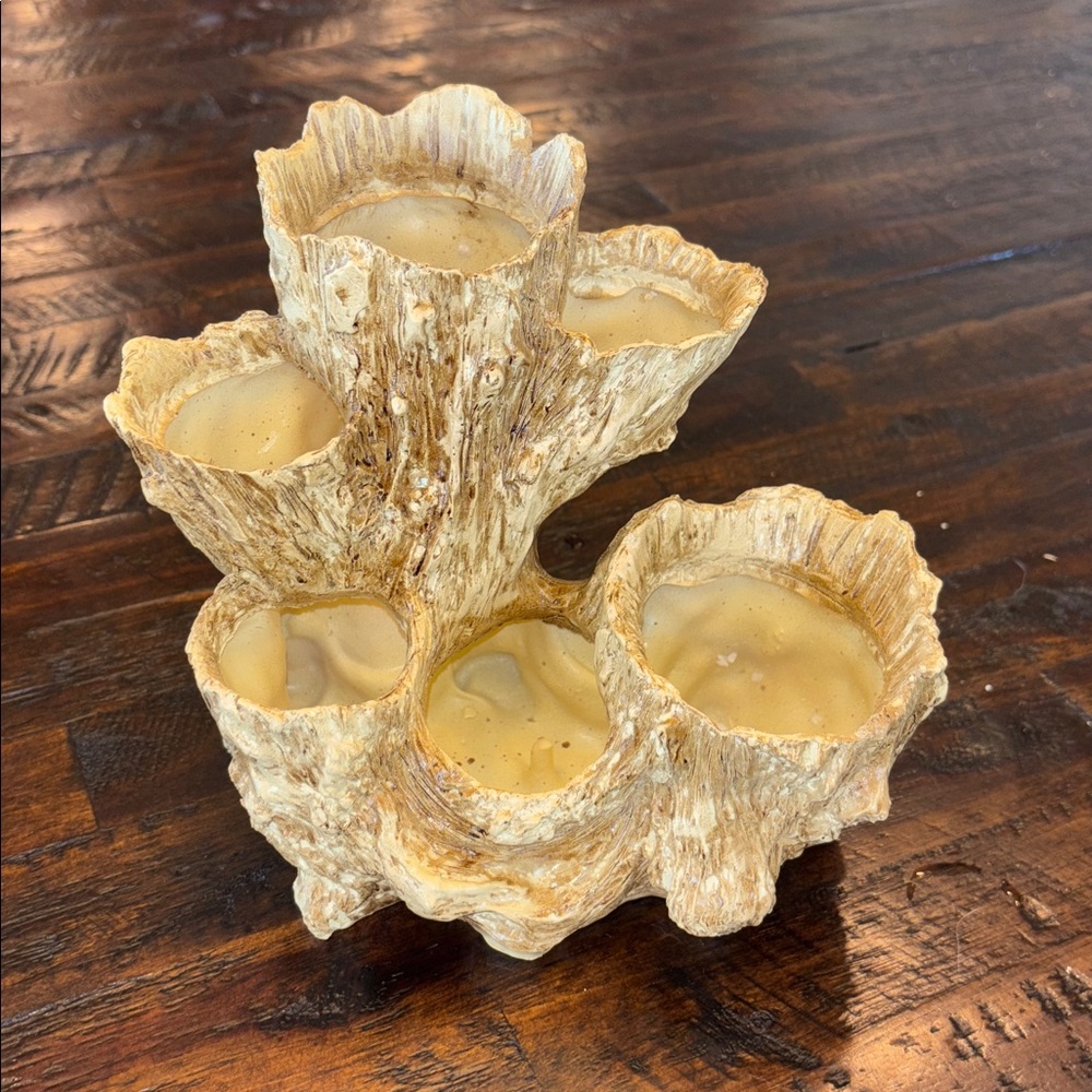 Whimsical “wood” planter